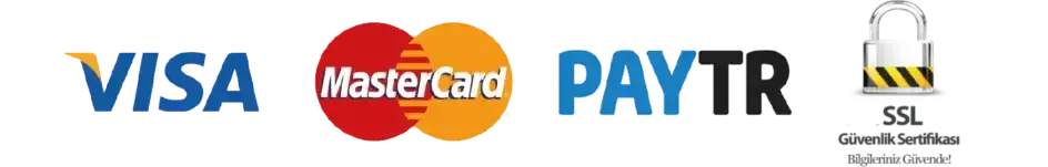 Visa, Mastercard, PayTR, SSL
